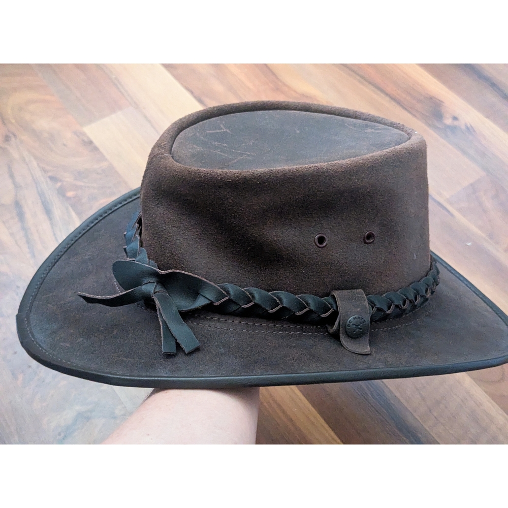 Genuine Steer Hide Australian Leather Hat